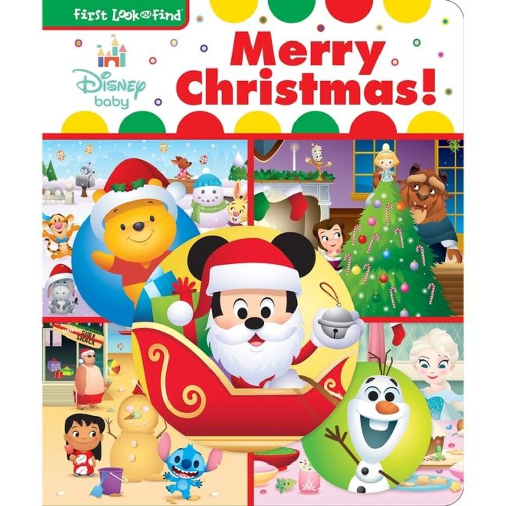 Disney Baby: Merry Christmas! First Look and Find -- Pi Kids